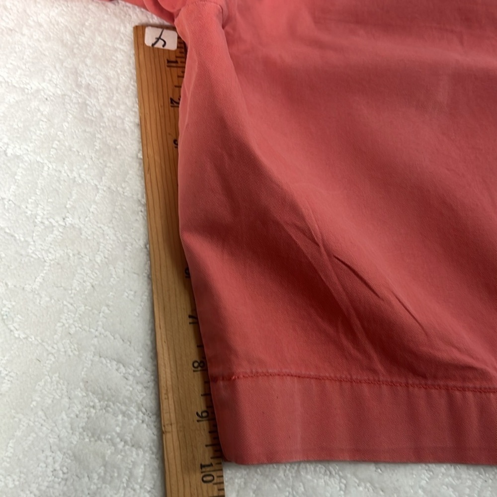 Tommy Hilfiger classic fit salmon pink chino shorts with pockets size 32 - Picture 5 of 6